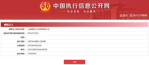 天降“凈網”風波中的3.3億元懸疑 鄭愷公司被執(zhí)行警示文化產業(yè)誠信底線
